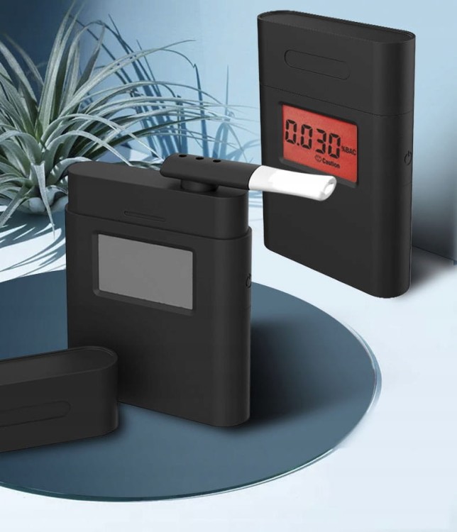 ALKOMAT ZENWIRE Wyświetlacz LCD Timer 5x ustniki - zdjęcie 3