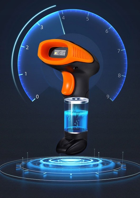 Czytnik Skaner Kodów Kreskowych i QR USB BEZPRZEWODOWY 1D 2D WiFi Zenwire W213 - zdjęcie 5