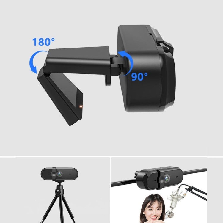 Kamera Internetowa z Mikrofonem do Komputera USB 3.0 Zaślepka Full HD 1080p Zenwire W6 - zdjęcie 4