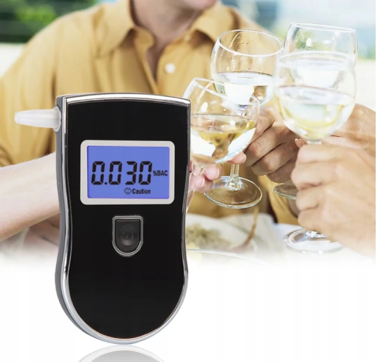 ALKOMAT Profesjonalny ZENWIRE AT-818 Z LCD + 5x ustniki + etui - zdjęcie 2