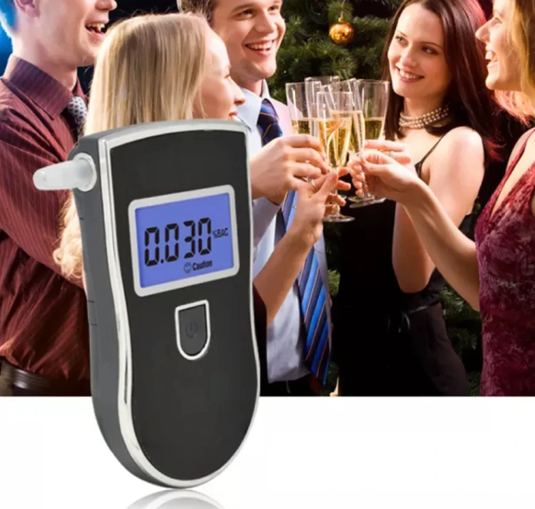 ALKOMAT Profesjonalny ZENWIRE AT-818 Z LCD + 5x ustniki + etui - zdjęcie  3