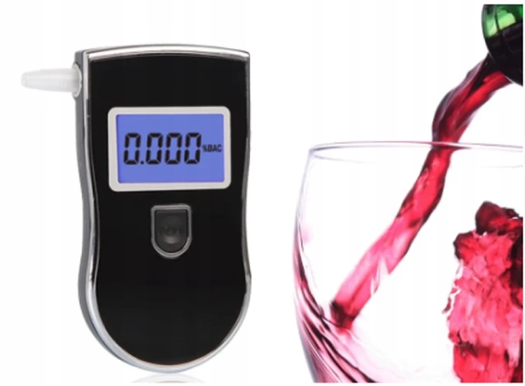 ALKOMAT Profesjonalny ZENWIRE AT-818 Z LCD + 5x ustniki + etui- zdjęcie  5