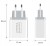 ŁADOWARKA QUICK CHARGE 3.0 SZYBKA 3x USB ZENWIRE - ZDJĘCIE 5
