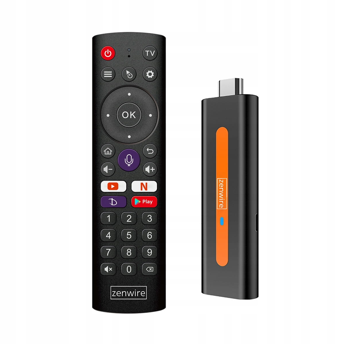 Player Multimedia Adaptor Android 14 Smart TV Stick Box WiFi 2/16