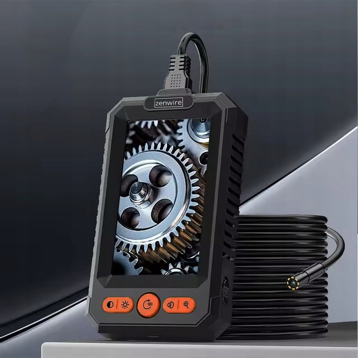 Cameră de Inspecție Endoscop pentru Atelier, Motor, Țevi, Full HD